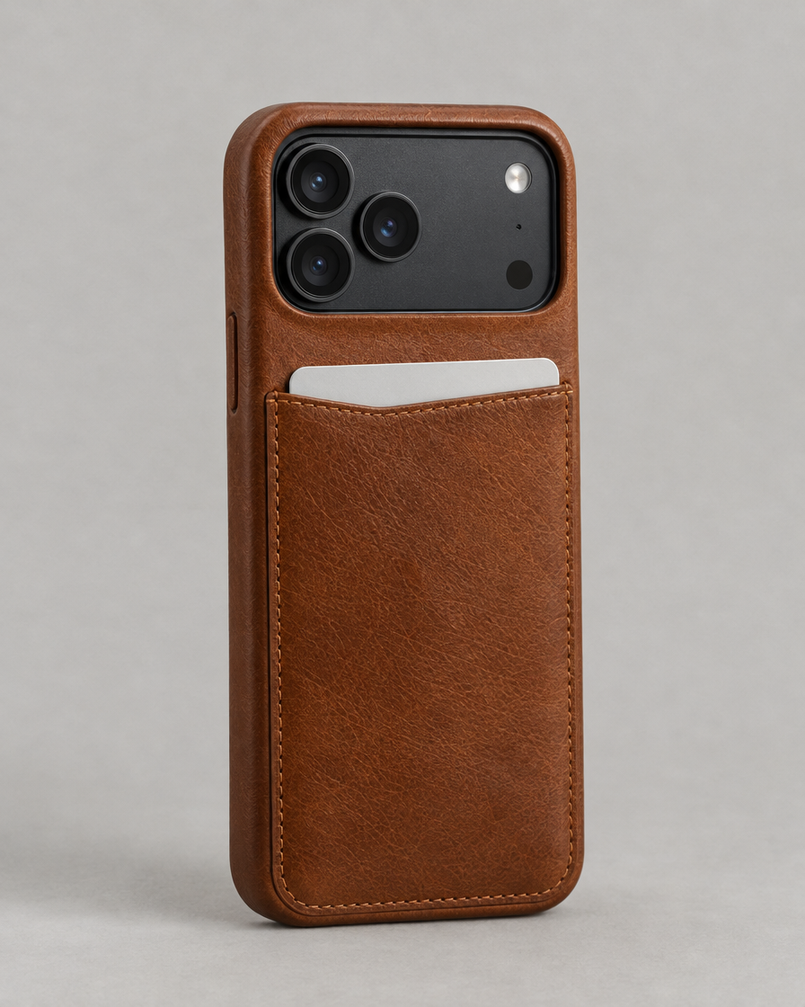 Leather Wallet Case for iPhone 18 Pro Max