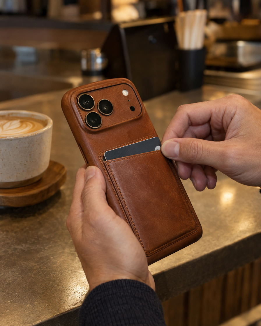 Leather Wallet Case