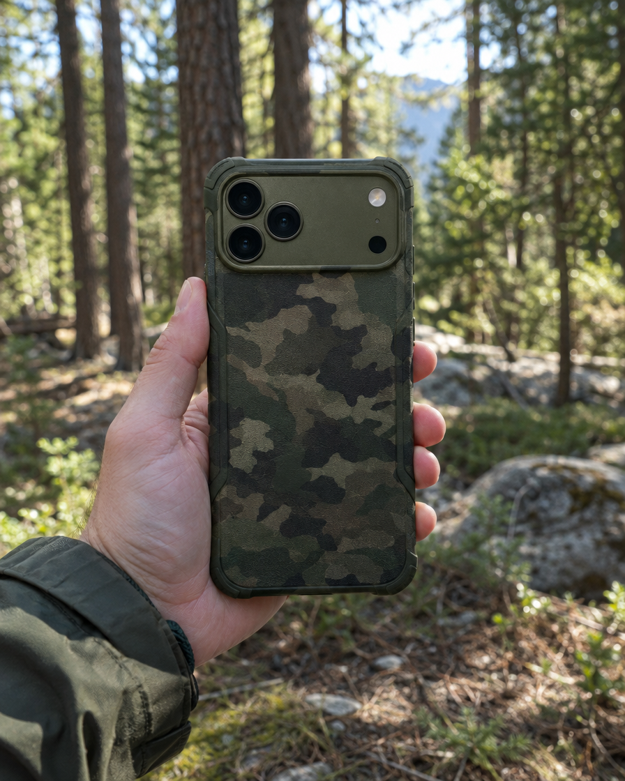 Camouflage Case for iPhone 18 Pro Max