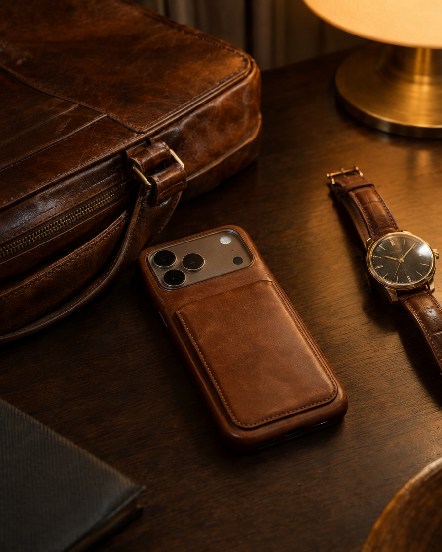 Leather Wallet Case