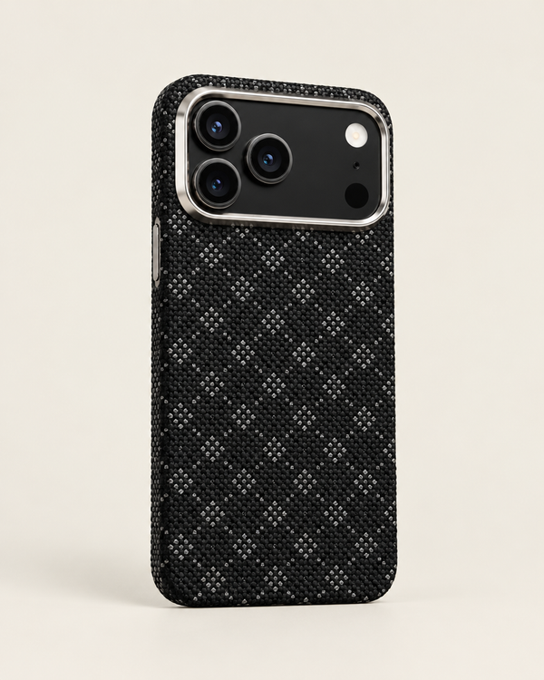 Graphite Geometric iPhone Case