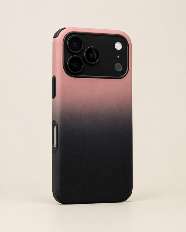 Rose Smoke Gradient iPhone Case