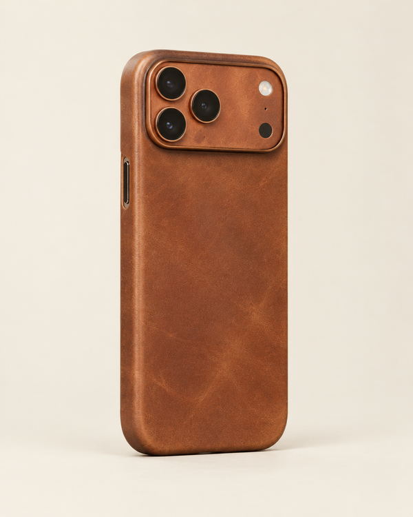 Crazy Horse Leather iPhone Case