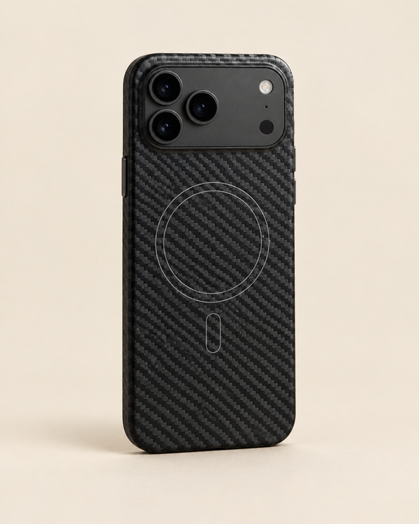 Real Carbon Fiber MagSafe iPhone Case