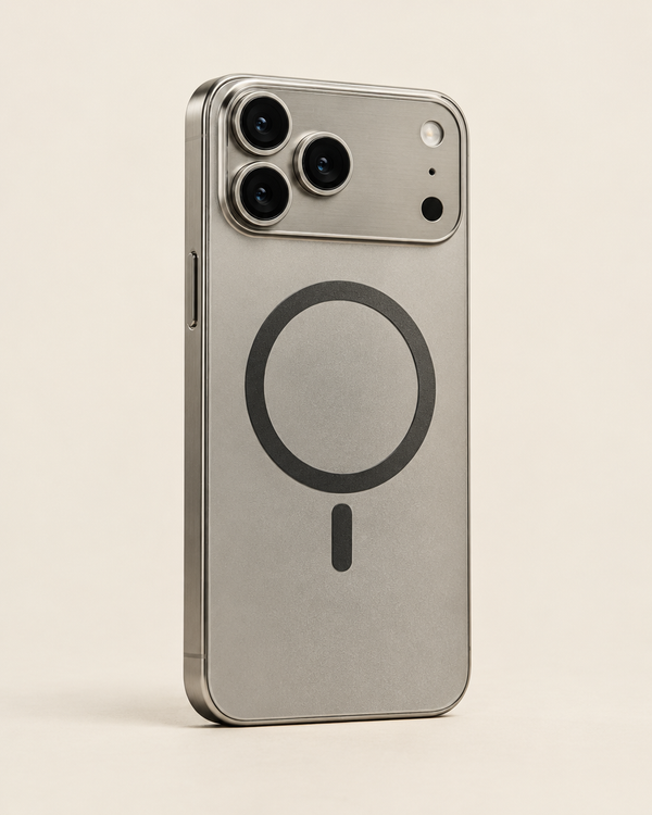 Titanium Frame Magnetic iPhone Case