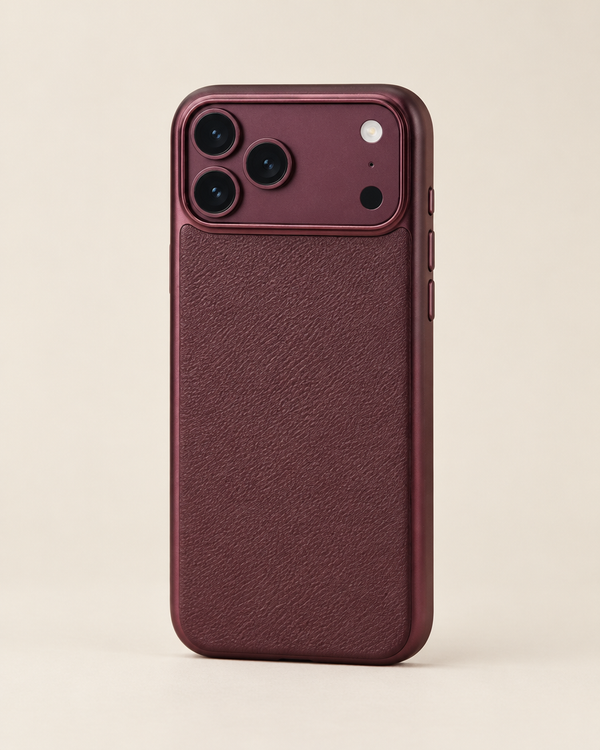 Lychee Grain Shockproof iPhone Case