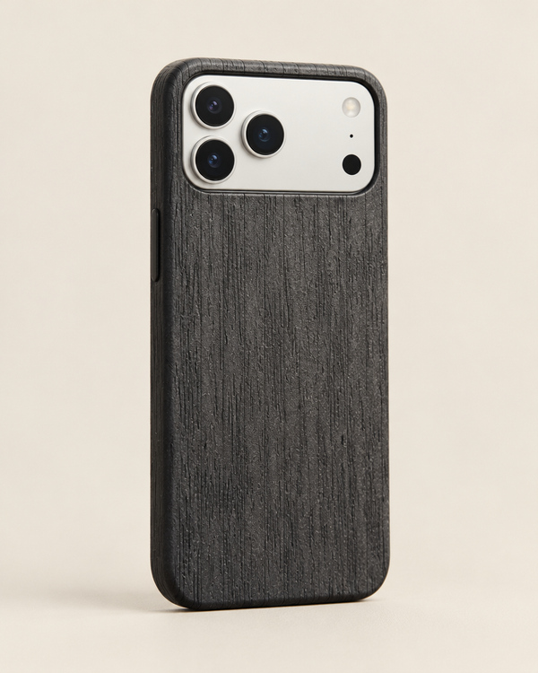 Wood Grain Leather iPhone Case