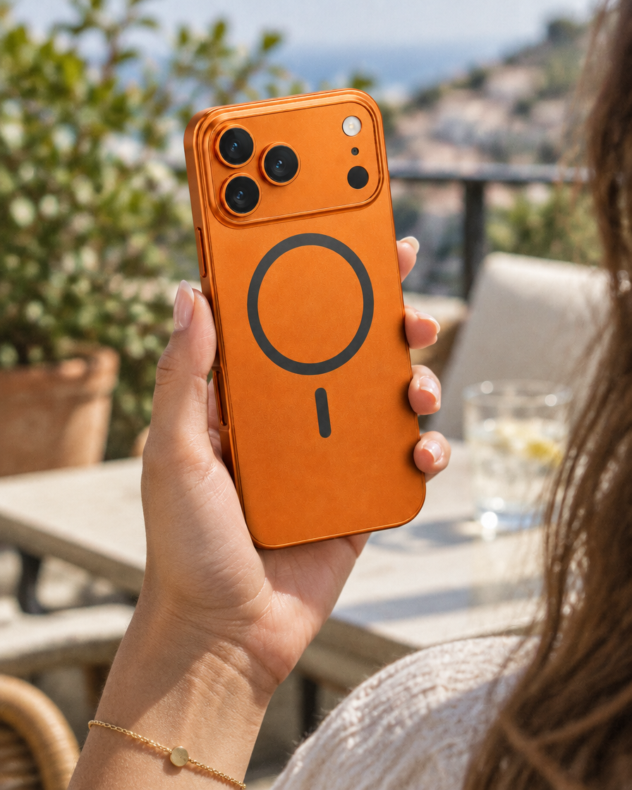Aluminium Snap Magnetic iPhone Case