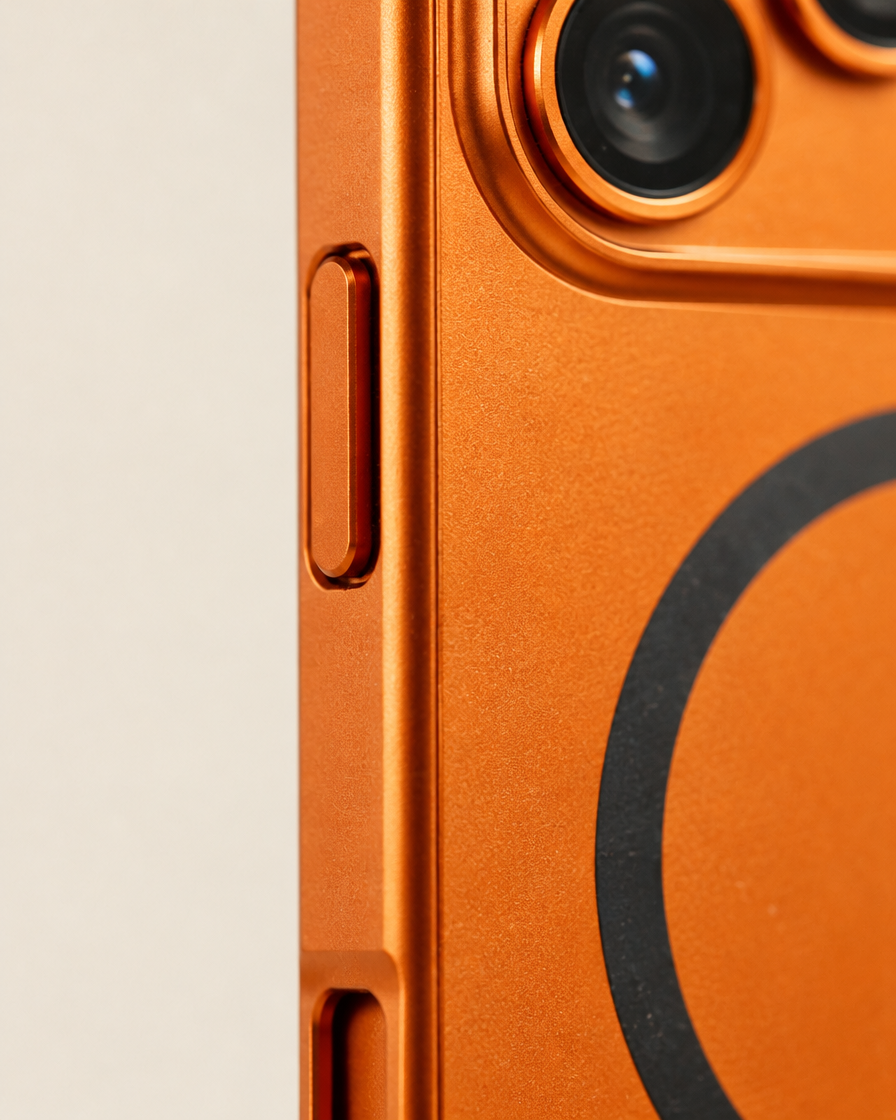 Aluminium Snap Magnetic iPhone Case