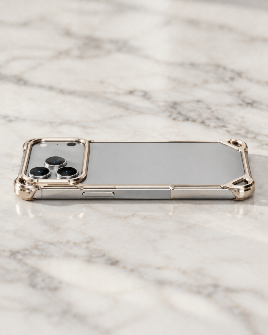 Frameless Metal Bumper iPhone Case