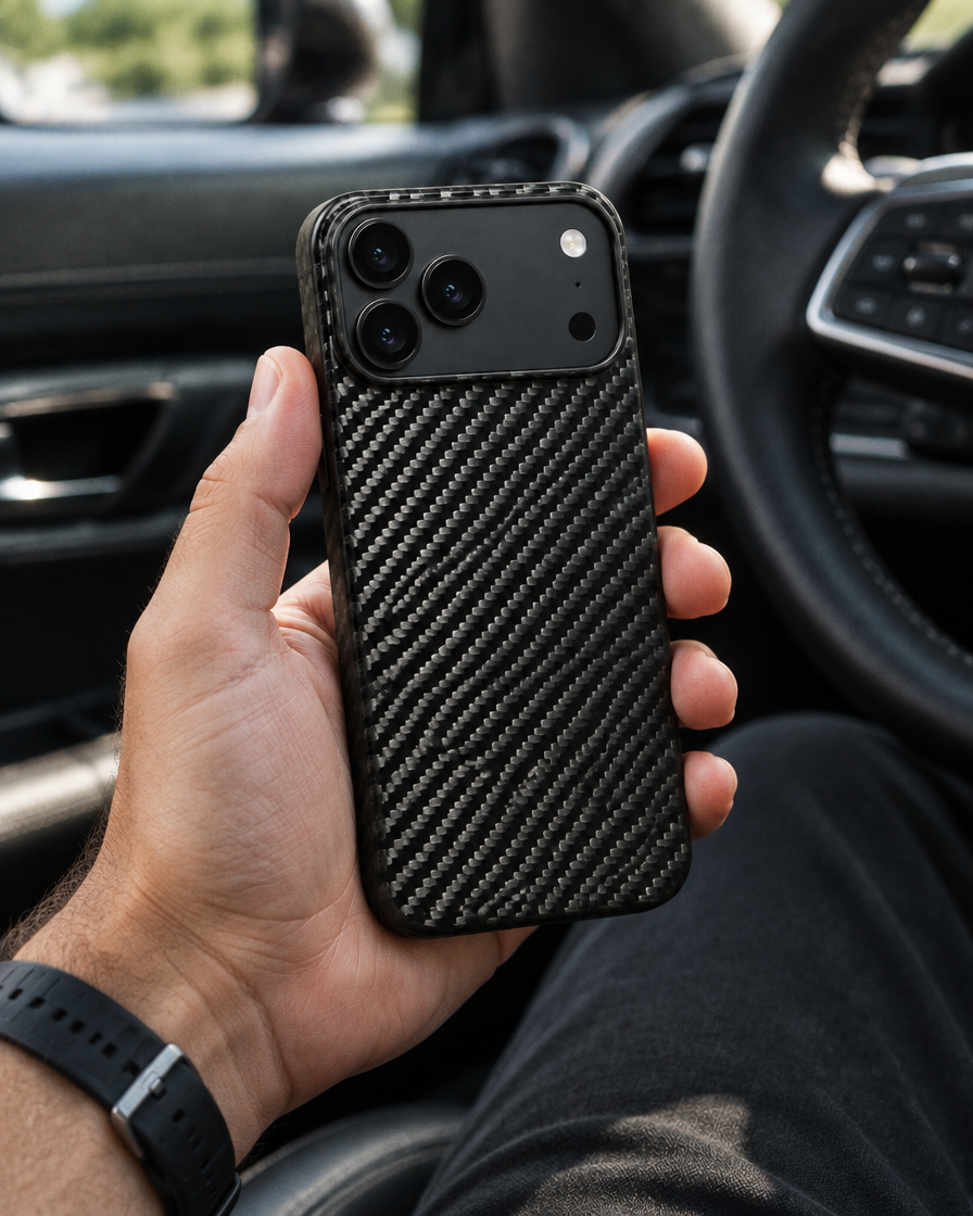 Woven Carbon Fiber iPhone Case