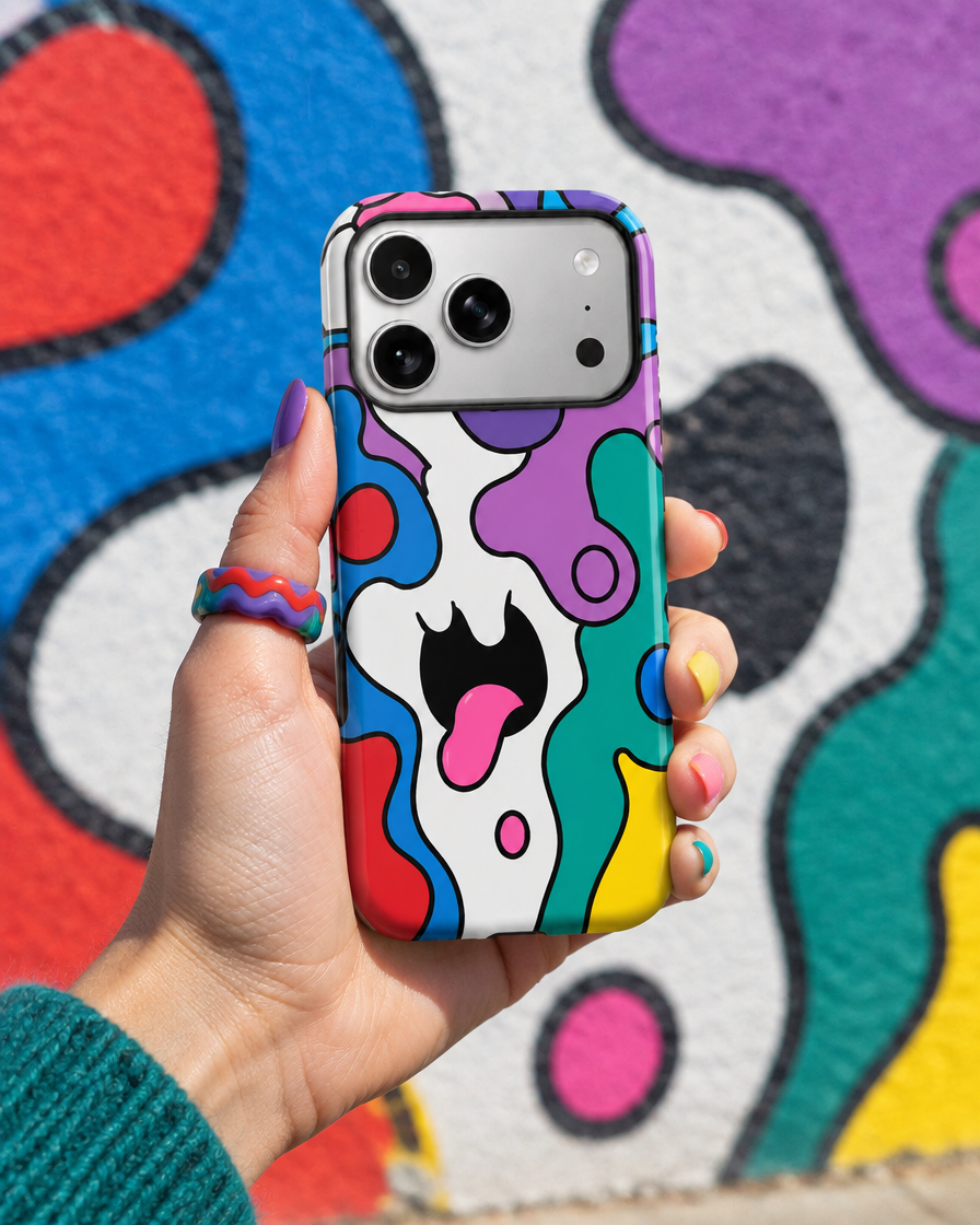 Pop Art Blob iPhone Case