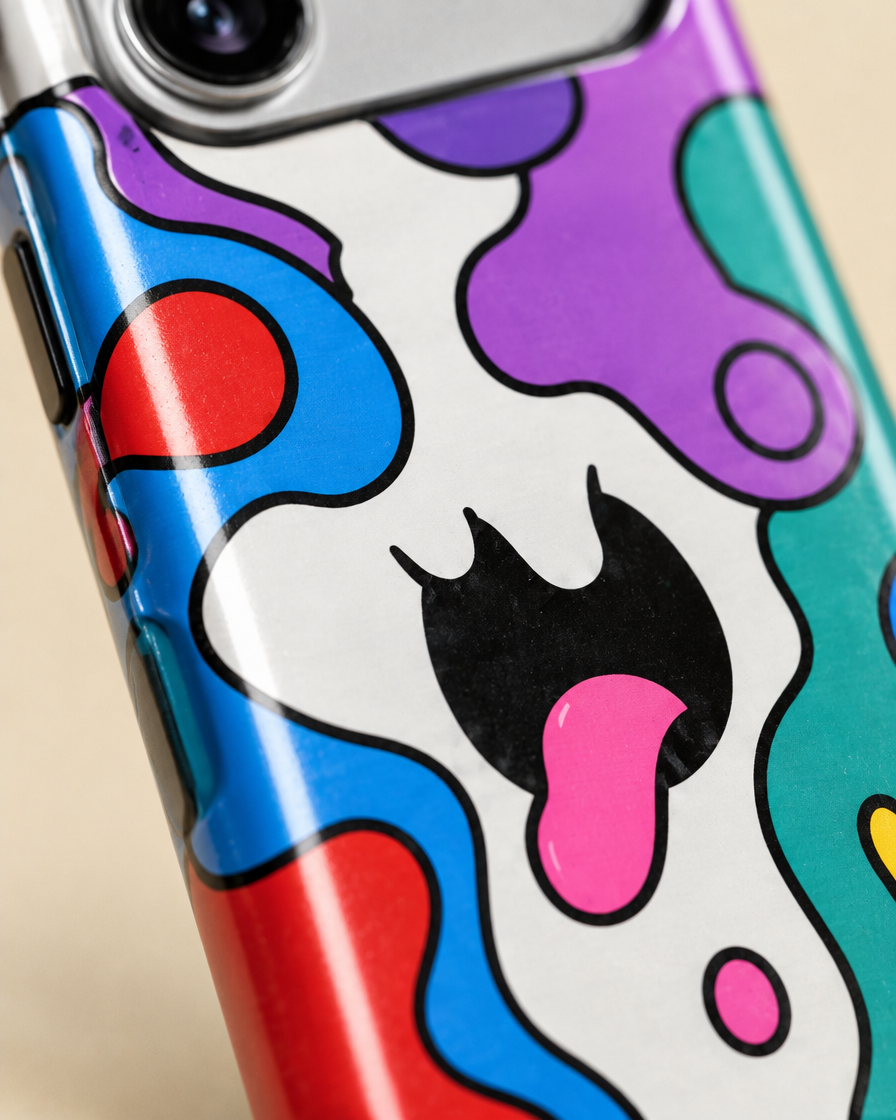 Pop Art Blob iPhone Case