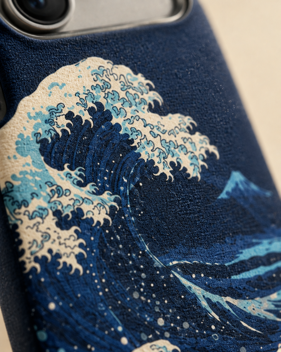 Ocean Wave Textured iPhone Case
