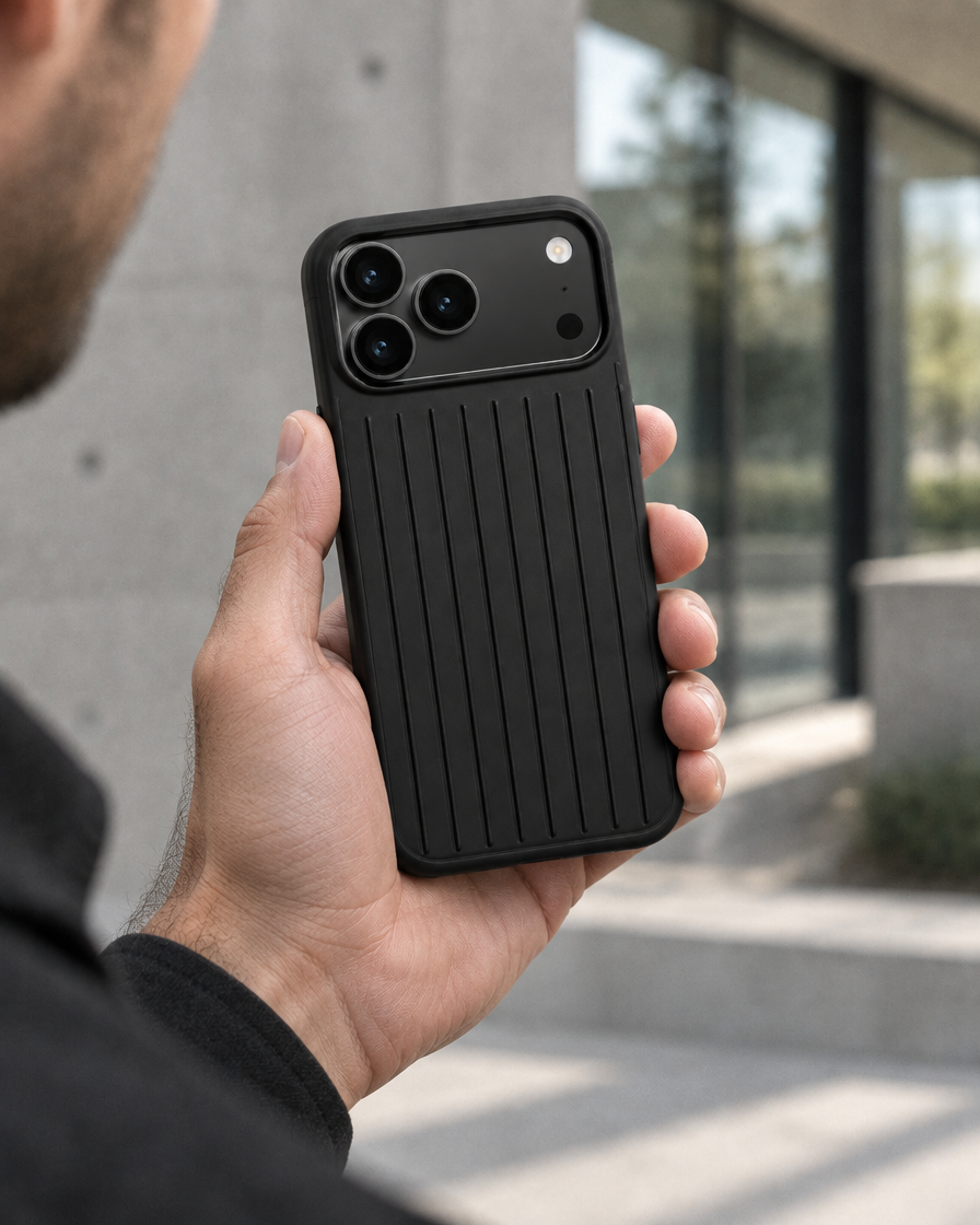 Ribbed Minimal iPhone Case