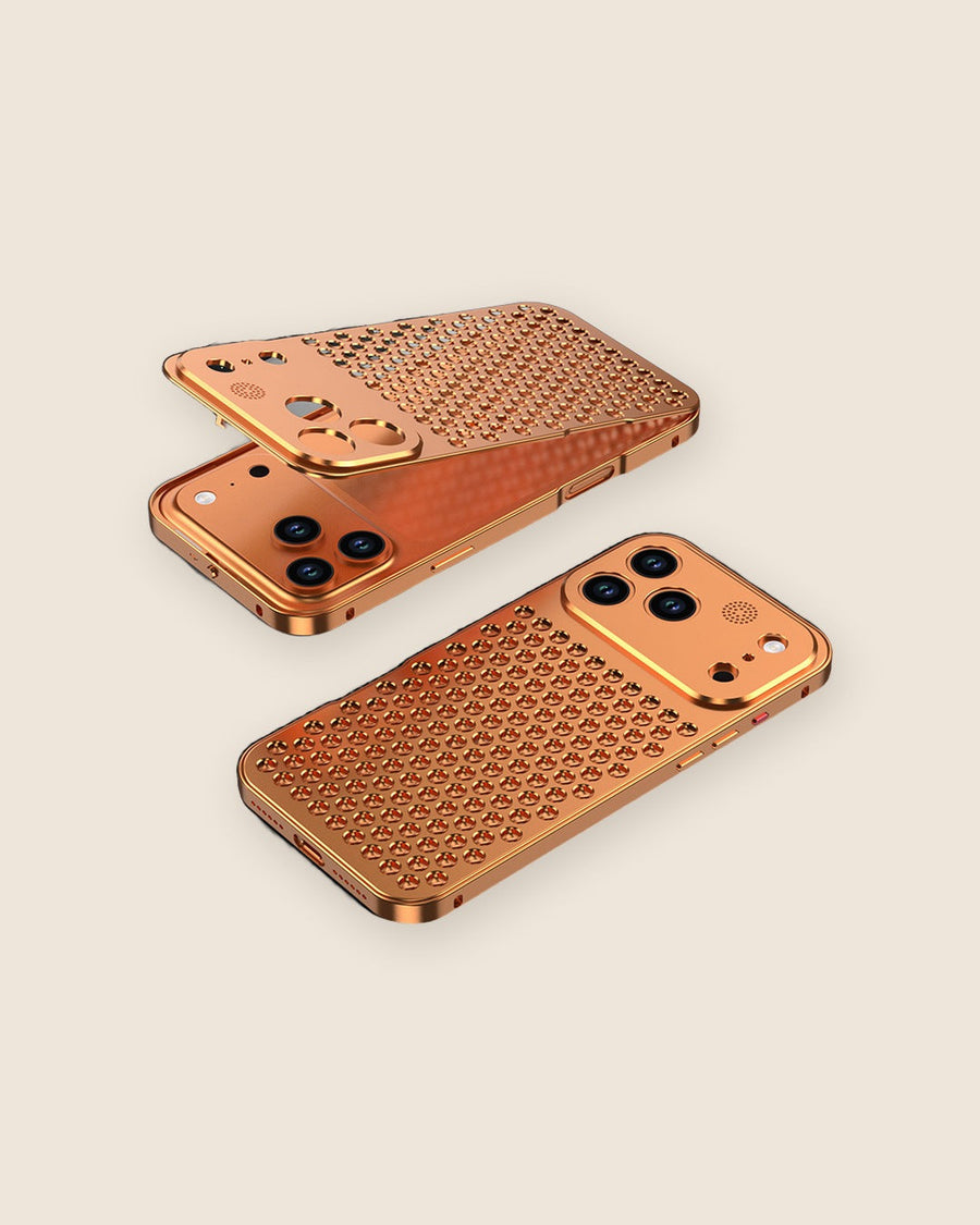 Ventilated Aluminum Snap iPhone Case