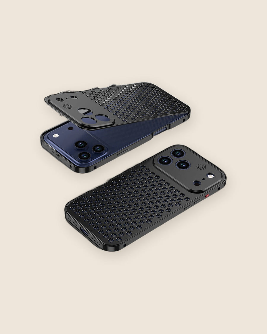 Ventilated Aluminum Snap iPhone Case