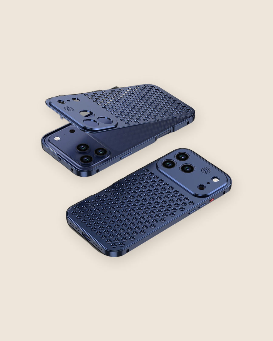 Ventilated Aluminum Snap iPhone Case