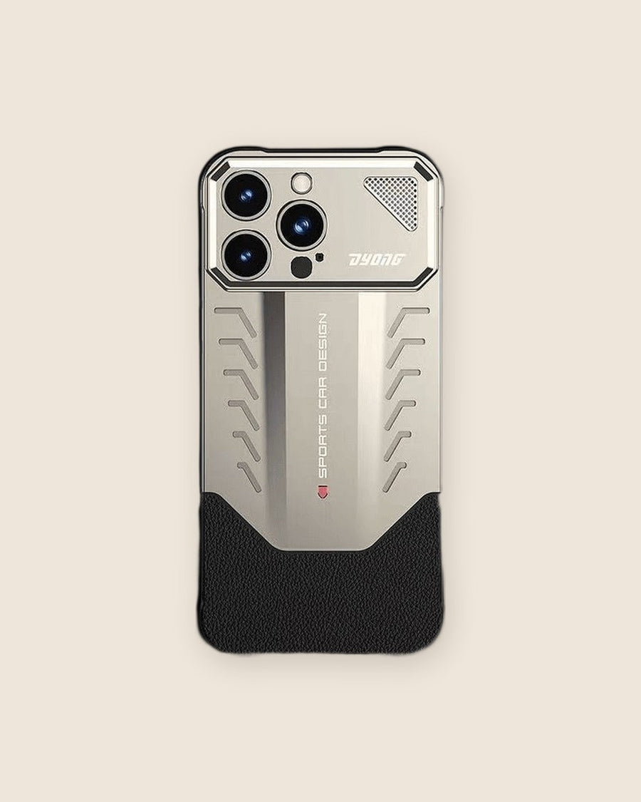 Supercar Metal iPhone Case with Air Vents