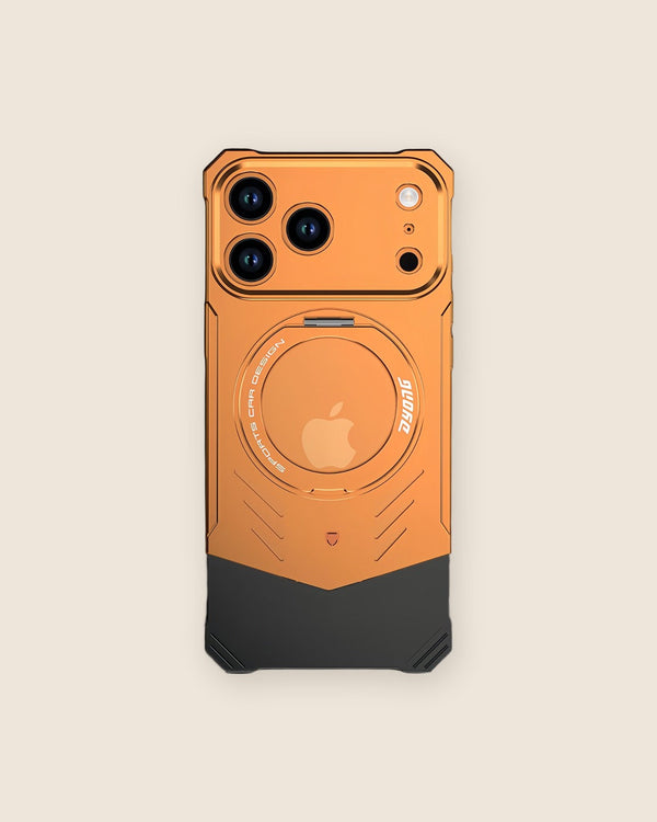 Supercar Metal iPhone Case with 360° Magnetic Stand