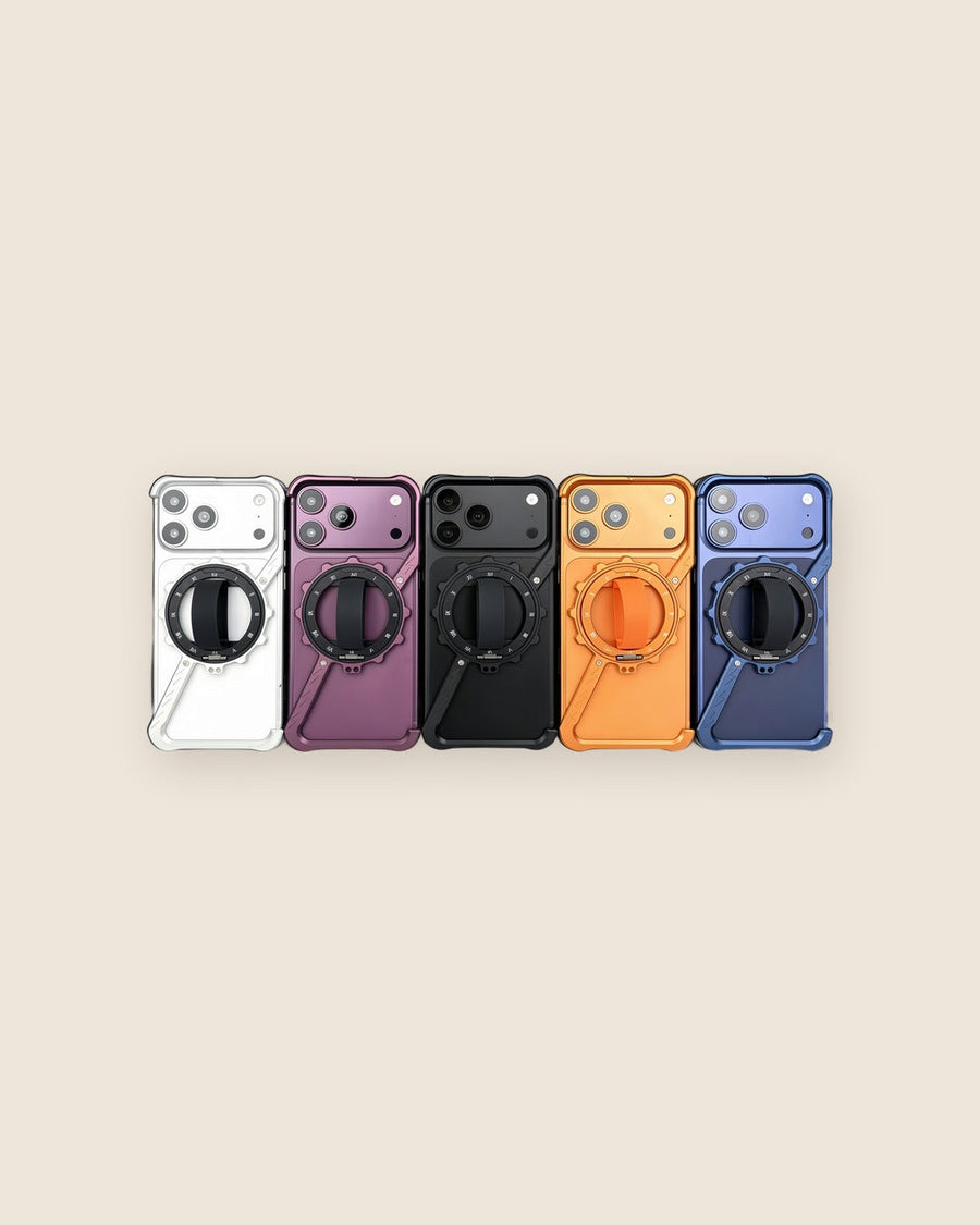 Z-Shell Ring Holder iPhone Case with Kickstand