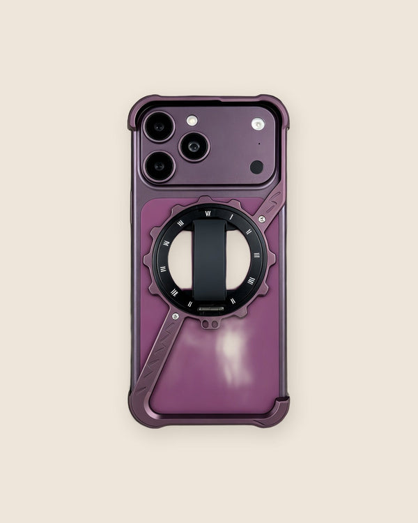 Z-Shell Ring Holder iPhone Case with Kickstand