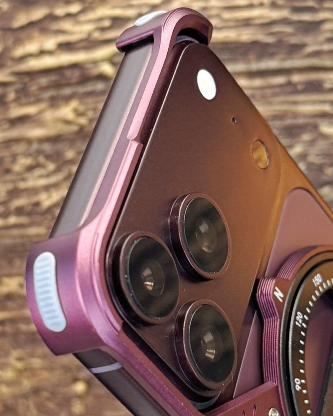 S-Shell Ring Holder iPhone Case with Kickstand – detail view