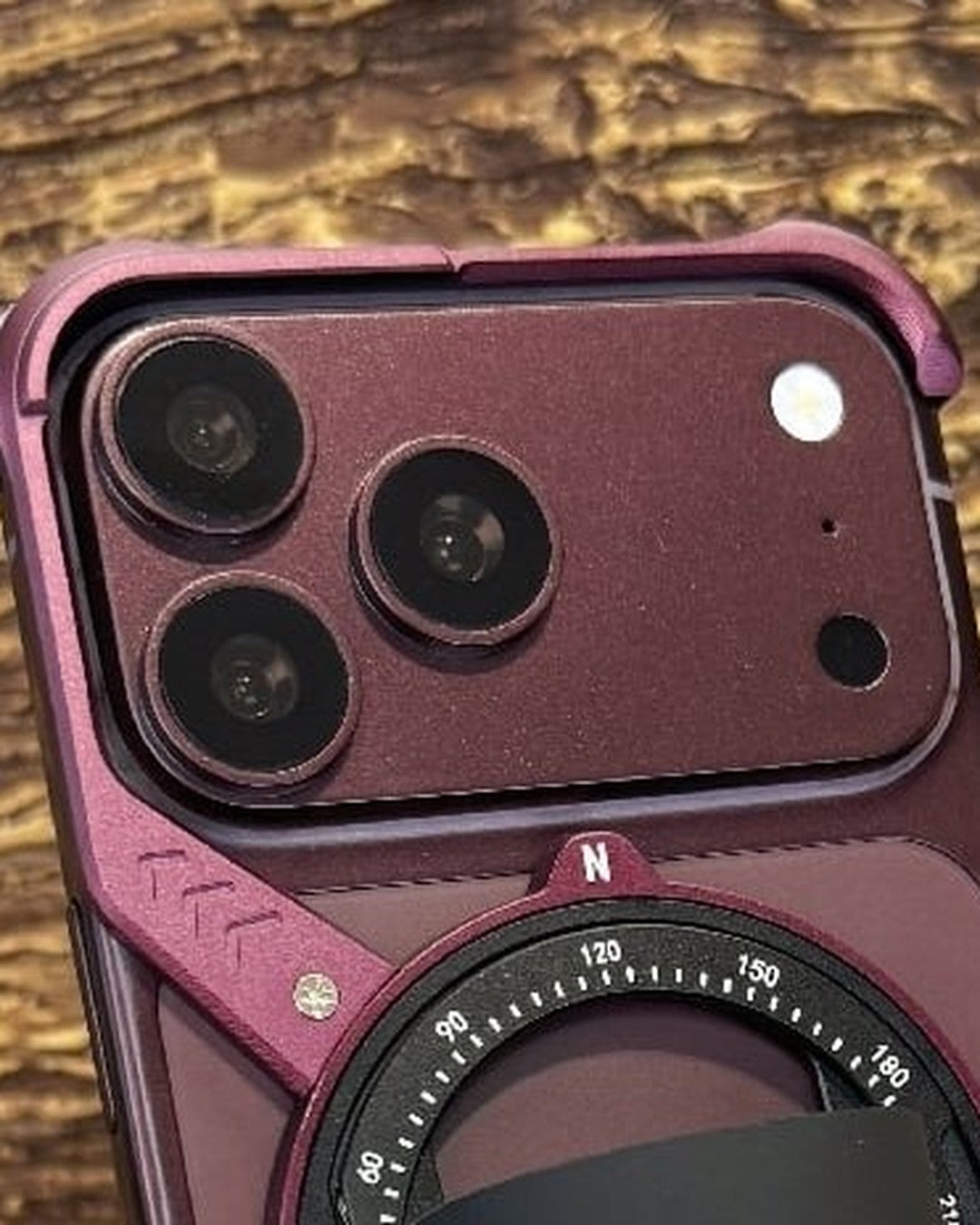 S-Shell Ring Holder iPhone Case with Kickstand – detail view