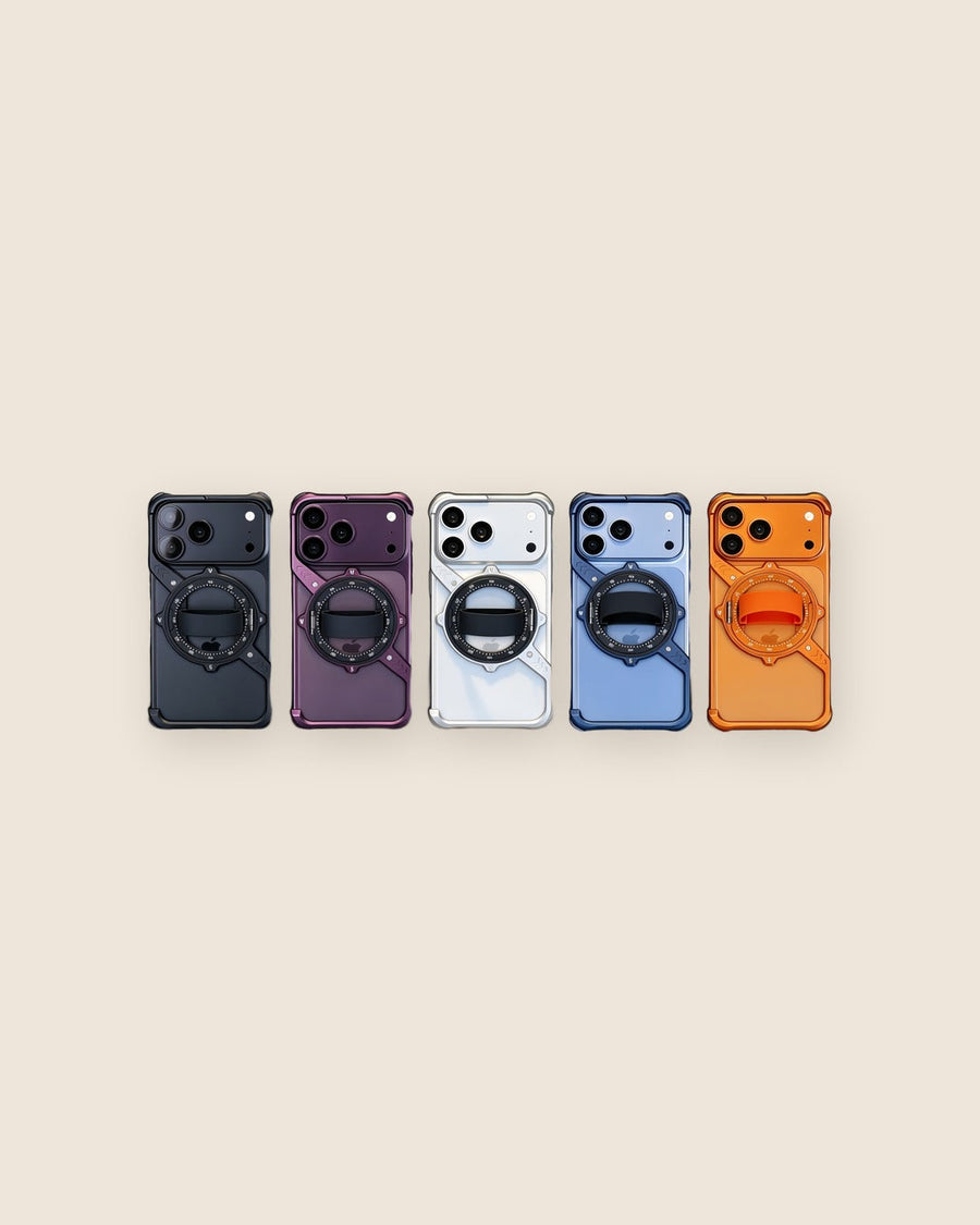 S-Shell Ring Holder iPhone Case with Kickstand