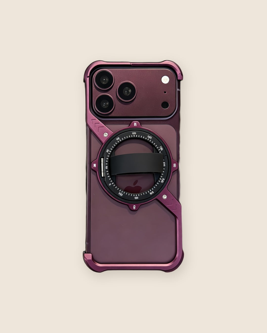 S-Shell Ring Holder iPhone Case with Kickstand