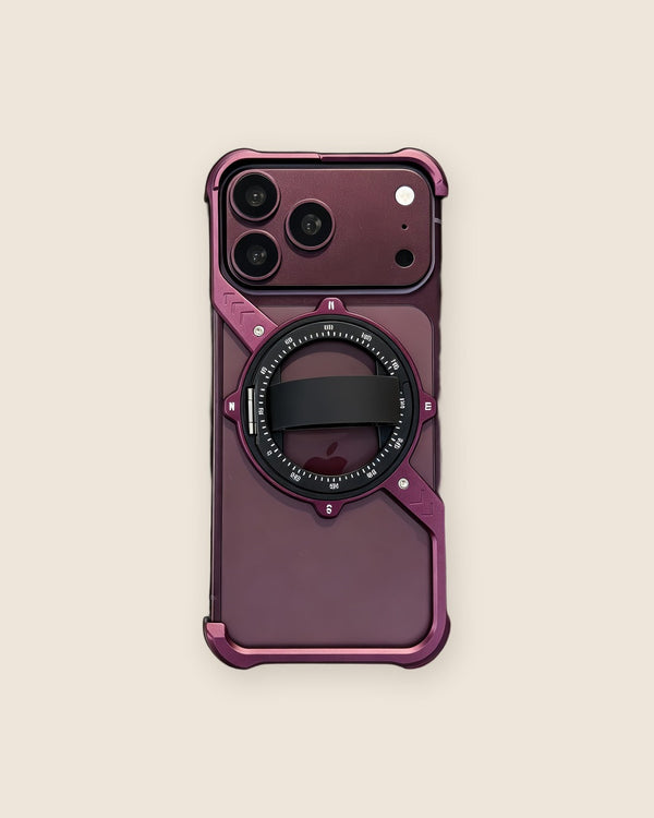 S-Shell Ring Holder iPhone Case with Kickstand