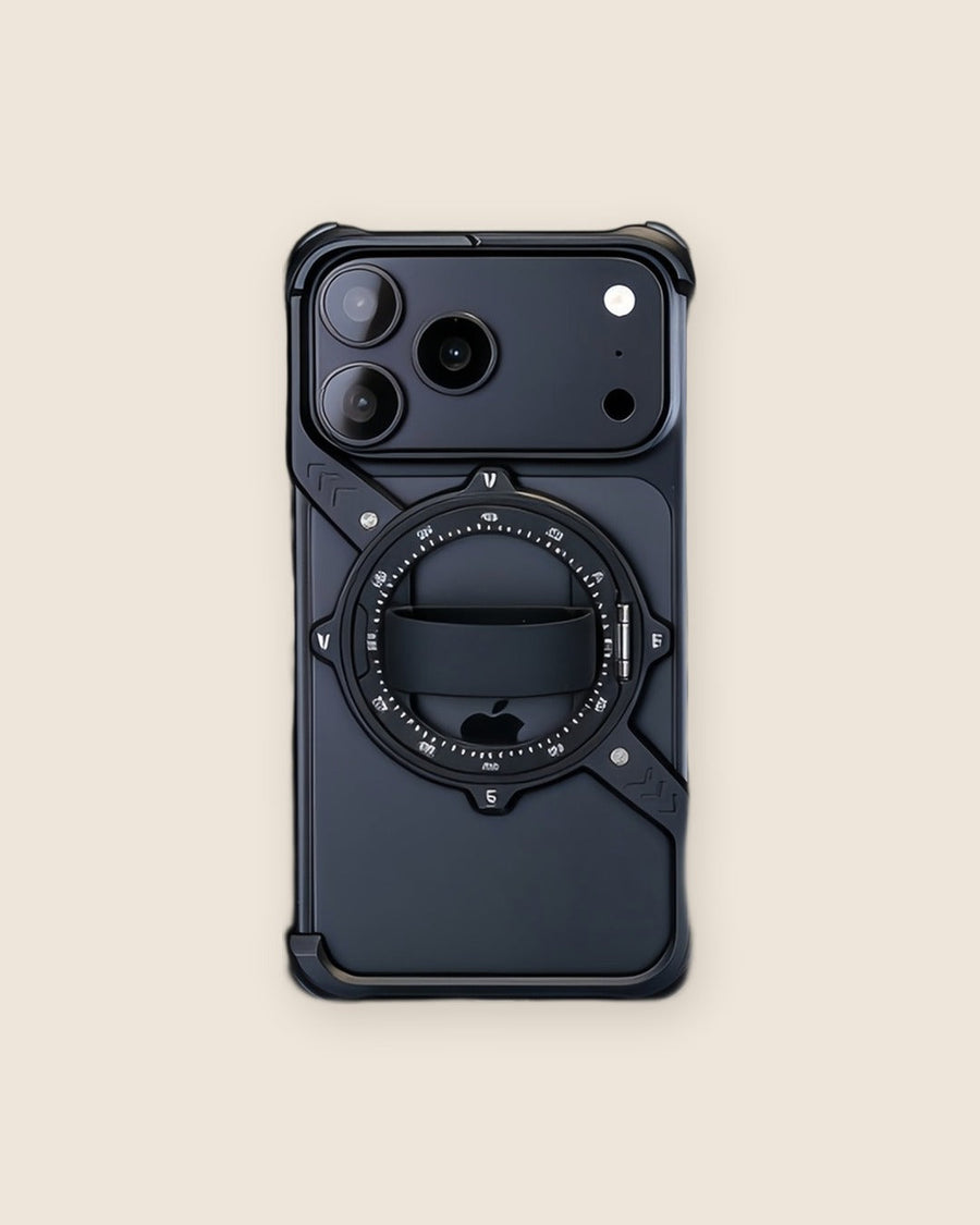 S-Shell Ring Holder iPhone Case with Kickstand