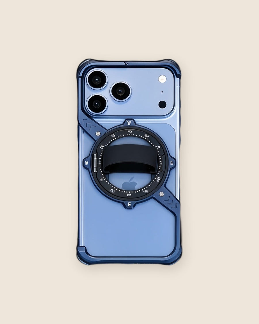 S-Shell Ring Holder iPhone Case with Kickstand