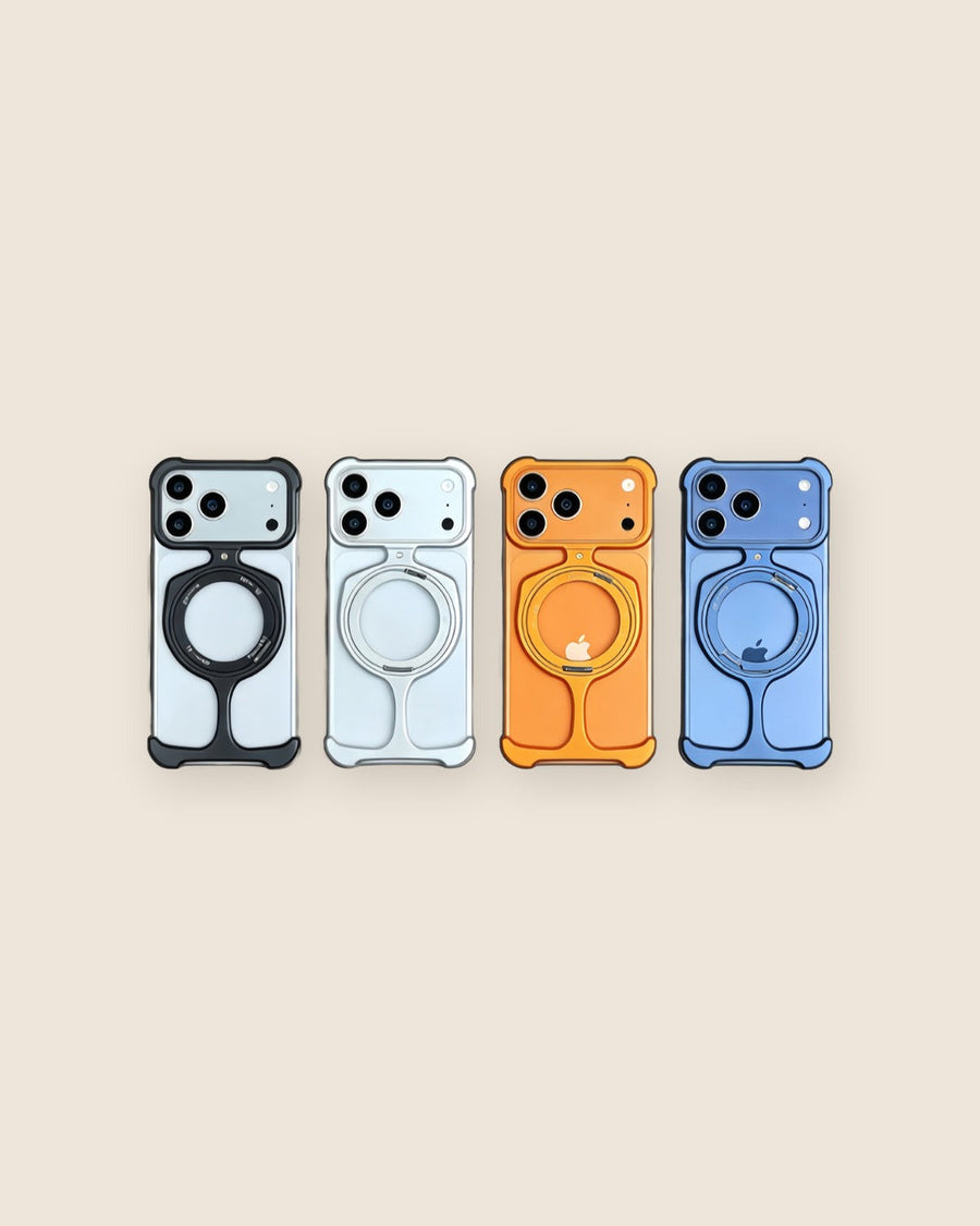 Trophy Metal iPhone Case with Magnetic Kickstand