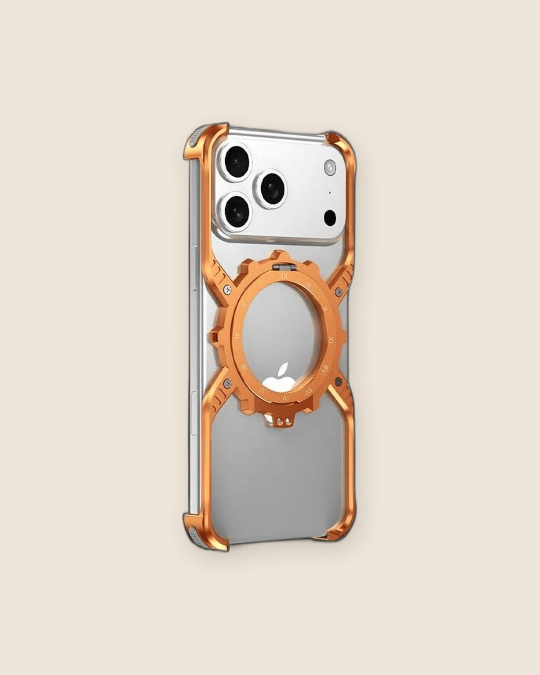 X Gear Mechanical Metal iPhone Case with Stand