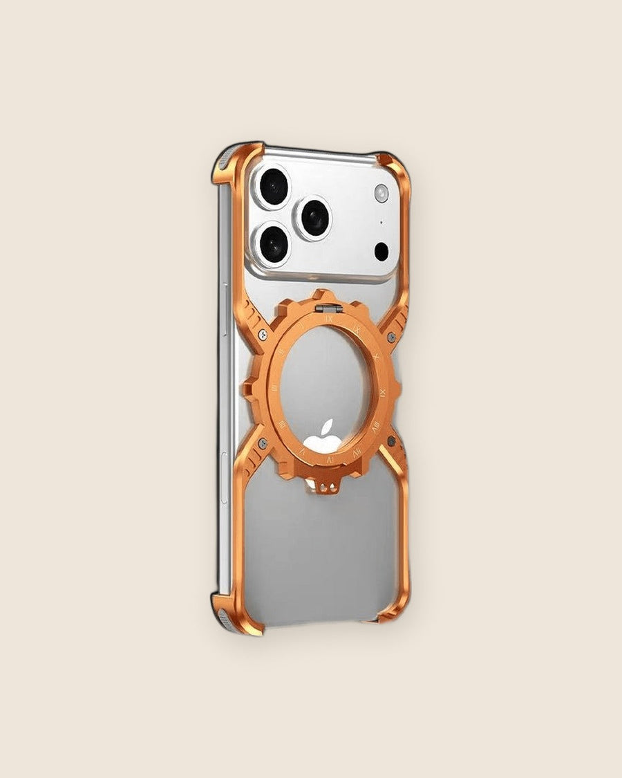 X Gear Mechanical Metal iPhone Case with Stand