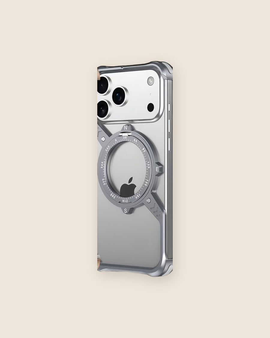 S Gear Luminous Metal iPhone Case with Magnetic Stand