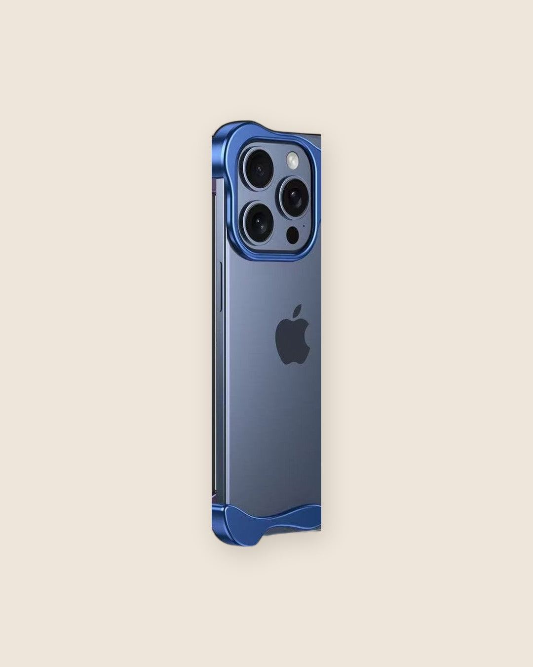 Aroma Metal iPhone Case with Raised Lens Guard in Sapphire Blue