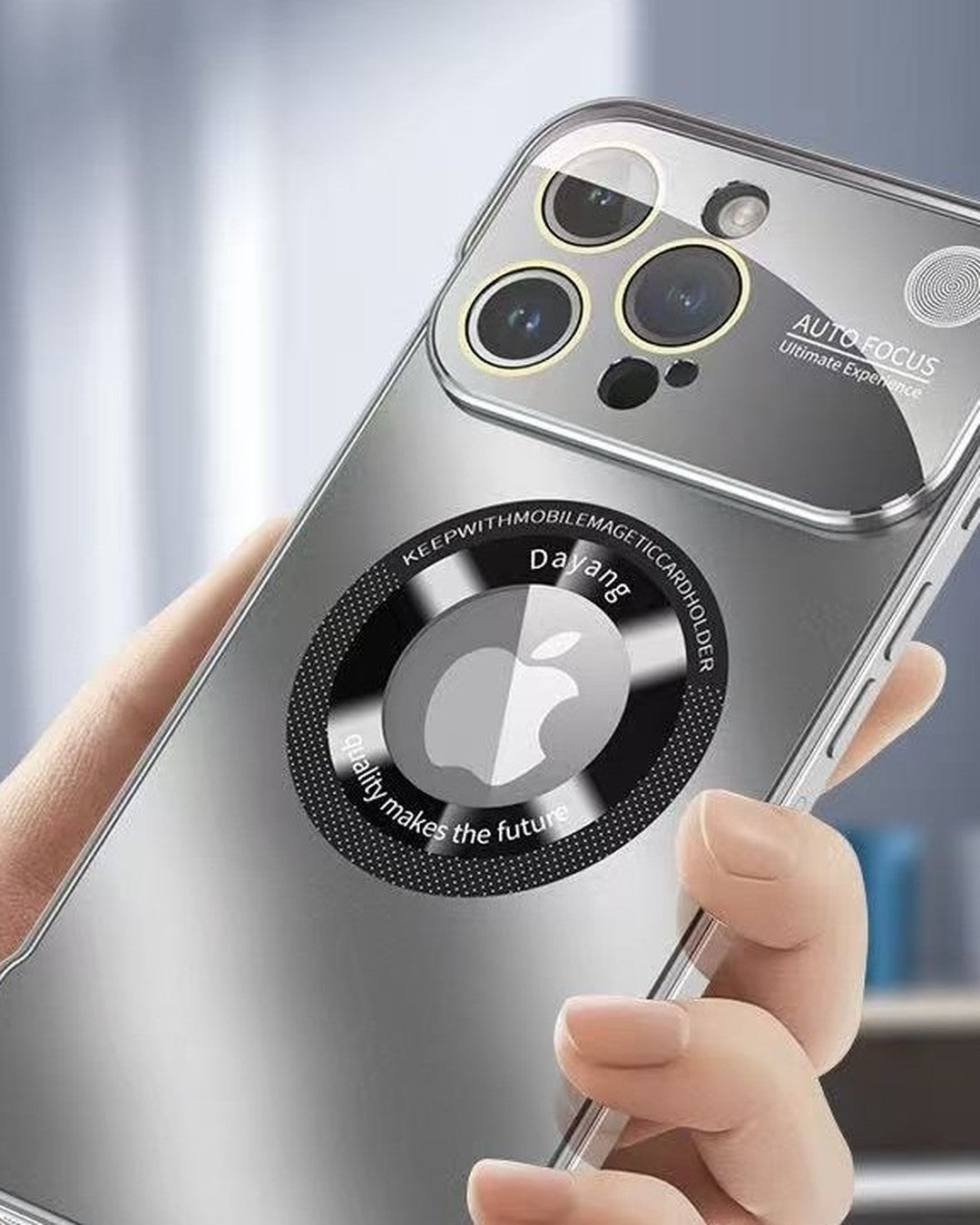 Frameless Magnetic Aroma iPhone Case – detail view